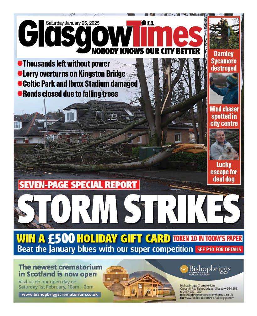 My team have done an incredible job reporting on #StormEowyn the last two days. We achieved the highest page views this year so far, our photographers footage went viral on our social platforms and I’m so proud of their hard work and this front page.