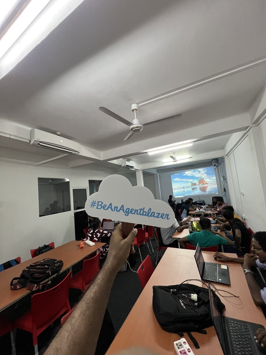 Nitharshan2002's tweet photo. Excited to be at the Agentforce Community Tour in Jaffna, Sri Lanka! Learning and connecting with the amazing Salesforce Trailblazer Community. 🚀
@YarlSFO @salesforce
#Salesforce #YarlSFO #AgentforceCommunityTourJaffna #BeAnAgentblazer
#AgentforceCommunityTour https://t.co/IP493Q1DKX