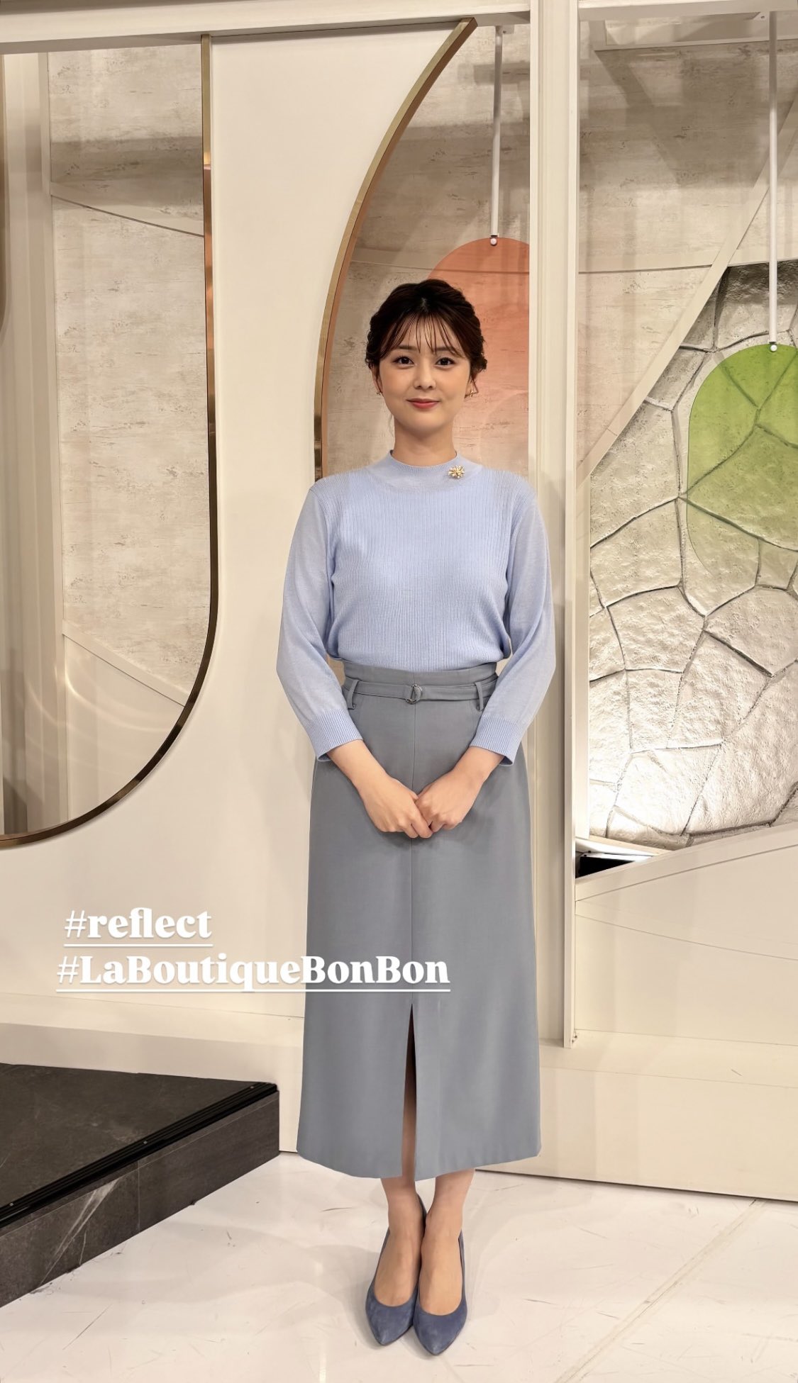 日本テレビ アナウンサー佐藤梨那直筆サイン色紙 佐藤梨那 #アナウンサー #女子アナ