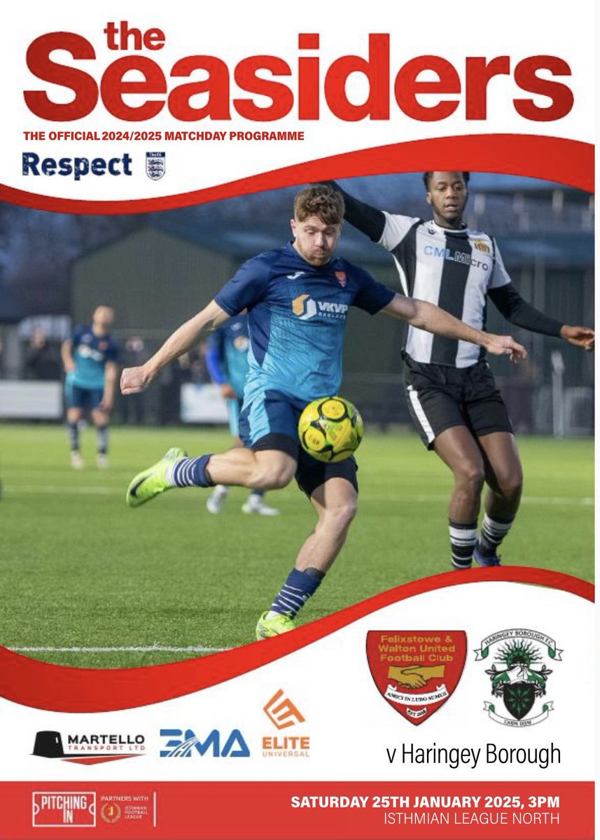 Off to <a href="/Felixseasiders/">Felixstowe & Walton Utd FC</a> this afternoon to report on the <a href="/IsthmianLeague/">The Pitching In Isthmian League</a> North clash with <a href="/HaringeyBoroFC/">Haringey Borough</a>. Hear coverage during <a href="/gmacsuffolk/">Graeme Mac</a>’s Matchday show from 2pm to 6pm on <a href="/BBCSuffolk/">BBC Suffolk</a> <a href="/SuffolkFA/">Suffolk Football Association</a>