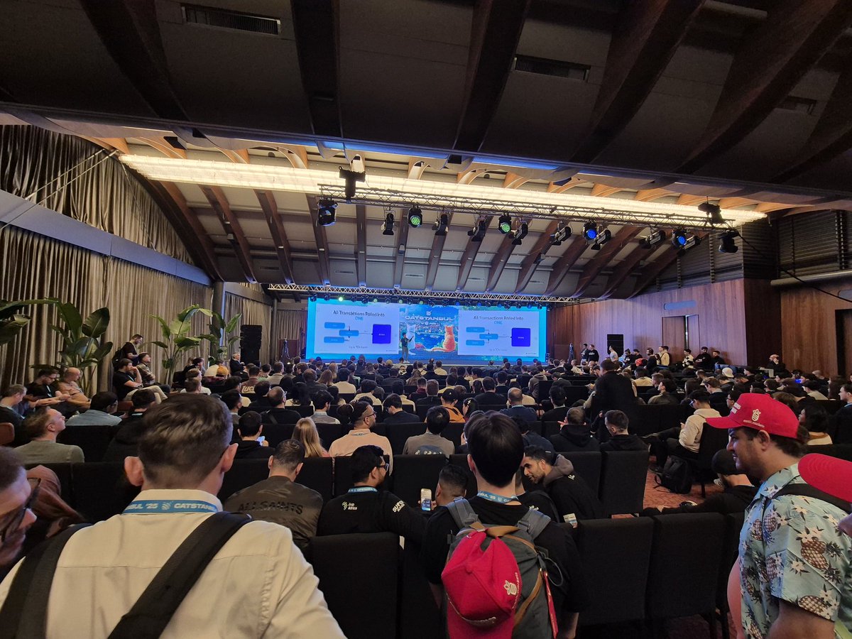 this is a fraction of the number of people at the <a href="/JupiterExchange/">Jupiter</a>  catstanbul conference 

more people in this room than day on some blockchains