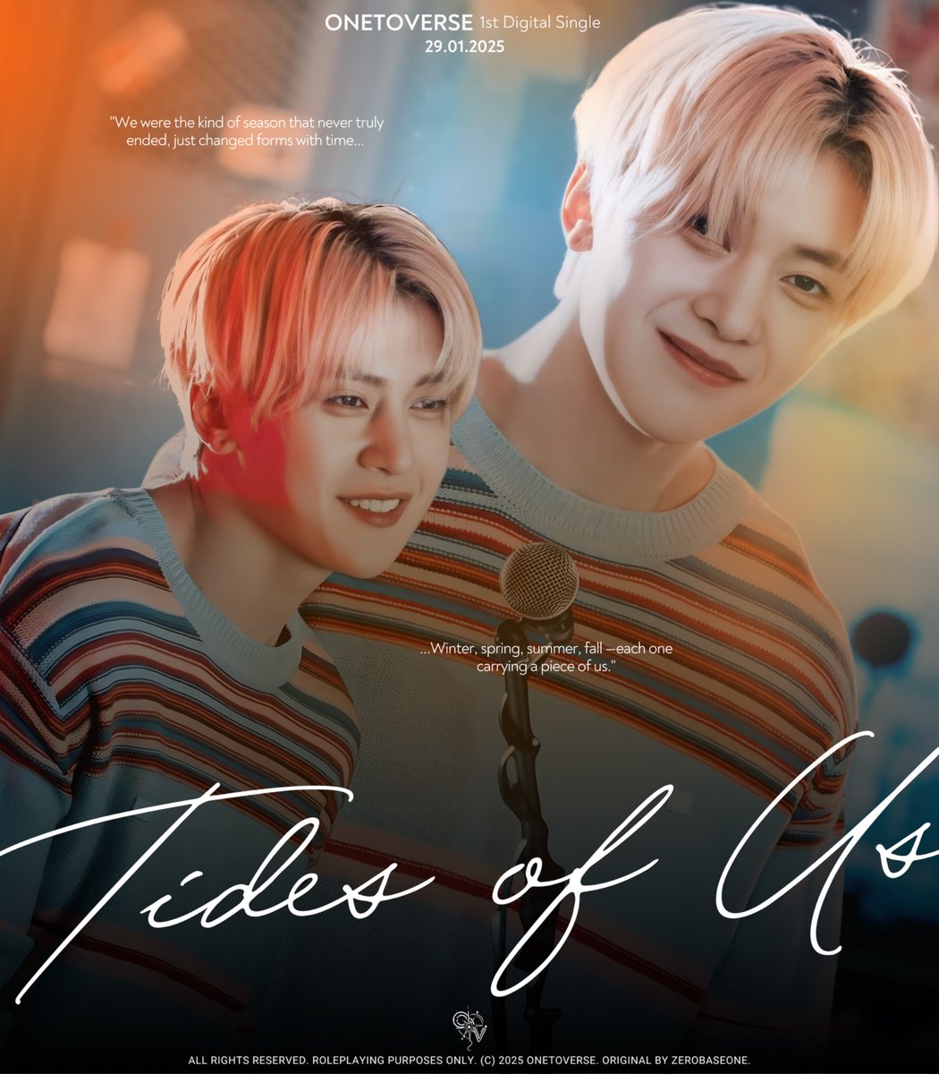 ONETOVERSE's tweet photo. ㅤ
𝑷𝐇𝐎𝐓𝐎 𝑪𝐎𝐍𝐂𝐄𝐏𝐓 𝟐
Have a look at the 𝖘𝖙𝖚𝖓𝖓𝖎𝖓𝖌 visuals of #ONETOVERSE's members: #RAY, #DENTA, and #LORIEN.
ONETOVERSE 1st Digital Single:
𝙏ides 𝙤f 𝙐s 🌊
🔔 29.01.2025
ㅤ https://t.co/uhKUiUNJpc