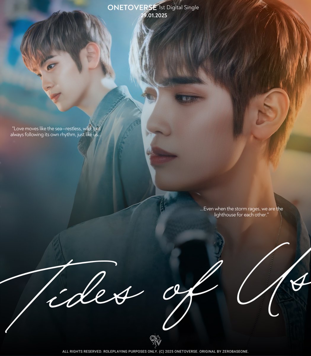 ONETOVERSE's tweet photo. ㅤ
𝑷𝐇𝐎𝐓𝐎 𝑪𝐎𝐍𝐂𝐄𝐏𝐓 𝟐
Have a look at the 𝖘𝖙𝖚𝖓𝖓𝖎𝖓𝖌 visuals of #ONETOVERSE's members: #RAY, #DENTA, and #LORIEN.
ONETOVERSE 1st Digital Single:
𝙏ides 𝙤f 𝙐s 🌊
🔔 29.01.2025
ㅤ https://t.co/uhKUiUNJpc