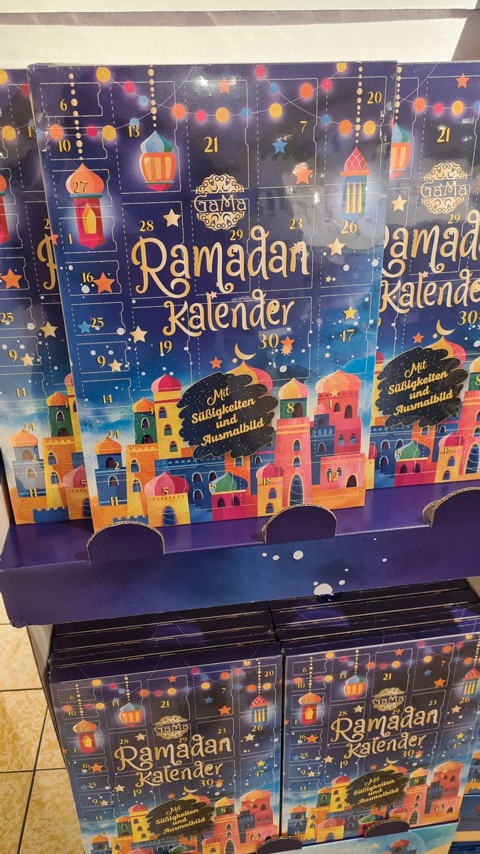 Jetzt gibt es auch einen "Ramadan Kalender " bei Aldi, was folgt? "Ramadan Märkte "!?