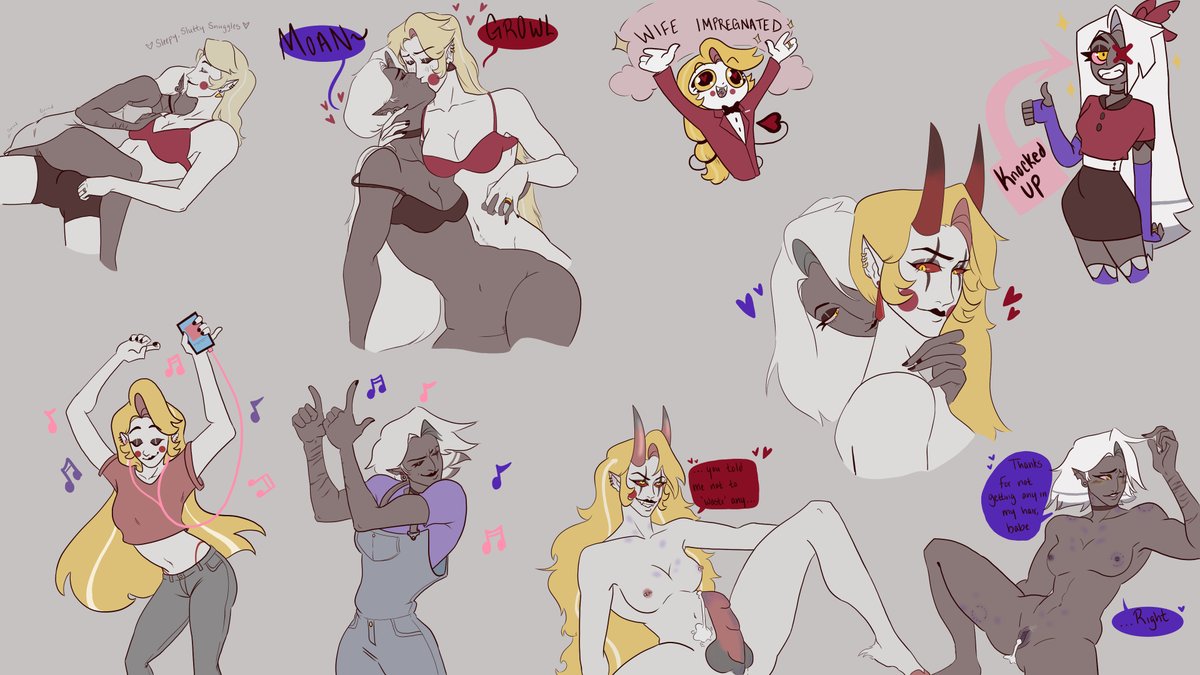 I just think they're neat
#chaggie #CharlieMorningstar #Vaggie #HazbinHotelFanart #NSFW