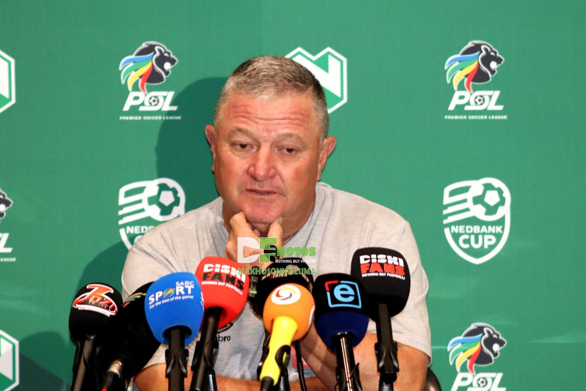 Pre-Match Press Conference with SuperSport United coach Gavin Hunt ahead of their game against Magesi FC on Tuesday, 28 January 2025. #DiskiFhotos #NedbankCup #SuperSportUnited #GavinHunt #Polokwane #MagesiFC #OldPeterMokabaStadium #Nedbank