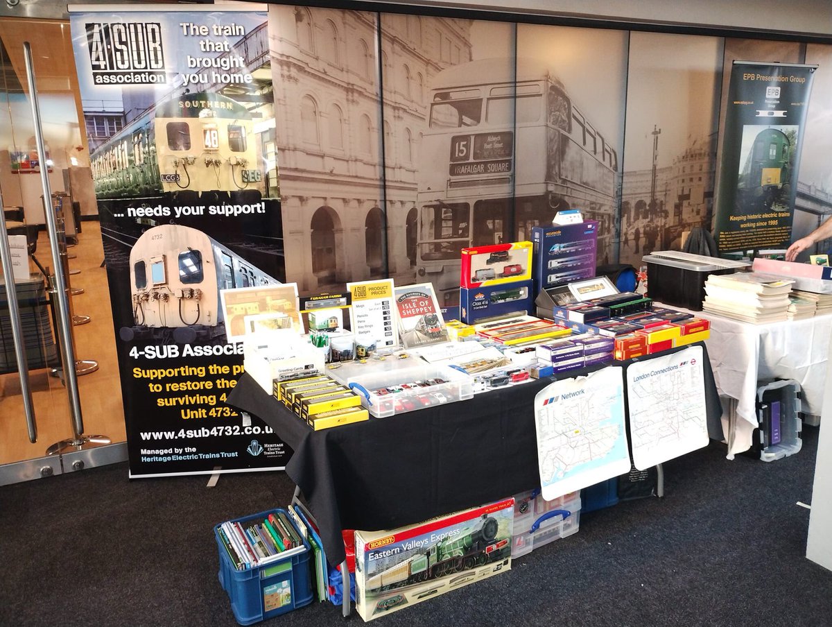 Our sales stand is at the Erith Model Railway Exhibition, Harris Garrod Academy, Thamesmead, profits from this go toward the Car One Appeal.

If you can’t make it you can still donate to the appeal and get us to our target before the end of March.

bit.ly/4dECDot