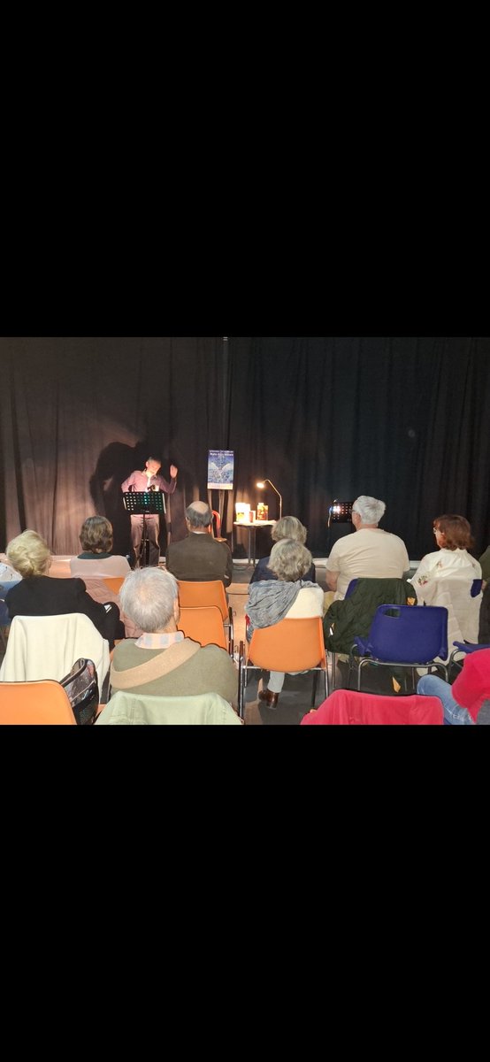 Lacaze64mll's tweet photo. Superbe soirée à Larressore pour la #NuitsDeLaLecture animée par JF Balerdi. Très diverses les lectures nous ont conquis : Mozart, la Joconde, le Tour de France, Conques, Nérac, les contes, l'automobile, le canal du midi, le Fandango, Chanteclerc, la baguette. RV en 2026 ! https://t.co/wSZ5gGiqc6