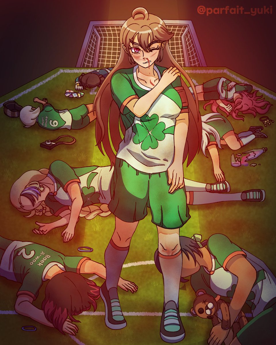 parfait_yuki's tweet photo. 아수라장이 된 축구 경기장

#inazumaelevenoc 
#イナズマイレブン https://t.co/FmFu2PBcuj