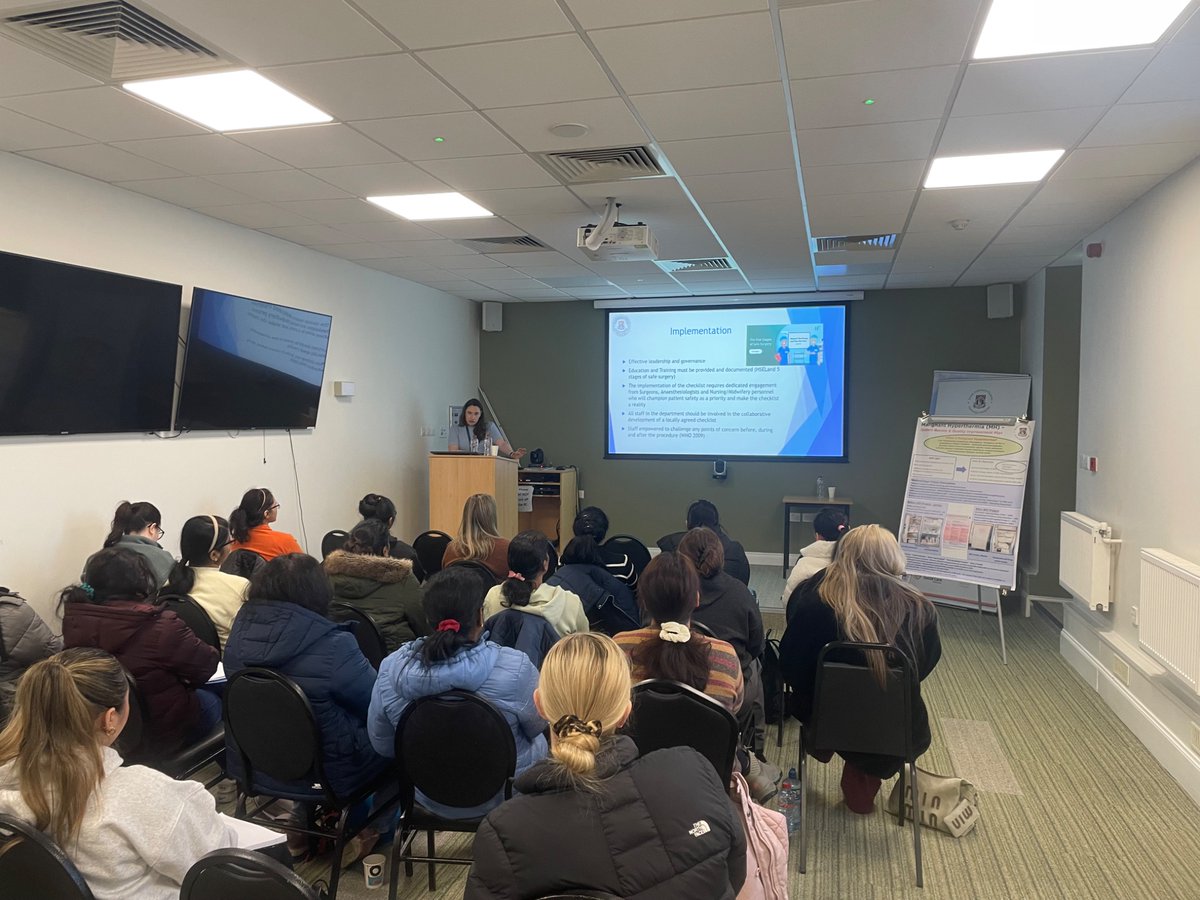 South Infirmary Victoria University Hospital (@sivuh) on Twitter photo Roisin de Faoite presenting on Safe Site Surgery on Day 2 of the South-South West Theatre Foundation Programme. #operatingtheatre
<a href="/Drgerardwhite/">Gerard White</a>
<a href="/BridAOSullivan/">Bridie O'Sullivan</a>
<a href="/GraceReidy1/">Grace Reidy</a>
<a href="/Mercycork/">Mercy University Hospital Cork</a>
<a href="/CUH_Cork/">Cork University Hospitals</a>
<a href="/UHW_Waterford/">Univ Hosp Waterford</a>
<a href="/hospital_kerry/">University Hospital Kerry</a>
<a href="/IrelandSouthWID/">Ireland South Women & Infants Directorate</a> Roisin de Faoite presenting on Safe Site Surgery on Day 2 of the South-South West Theatre Foundation Programme. #operatingtheatre
<a href="/Drgerardwhite/">Gerard White</a>
<a href="/BridAOSullivan/">Bridie O'Sullivan</a>
<a href="/GraceReidy1/">Grace Reidy</a>
<a href="/Mercycork/">Mercy University Hospital Cork</a>
<a href="/CUH_Cork/">Cork University Hospitals</a>
<a href="/UHW_Waterford/">Univ Hosp Waterford</a>
<a href="/hospital_kerry/">University Hospital Kerry</a>
<a href="/IrelandSouthWID/">Ireland South Women & Infants Directorate</a>