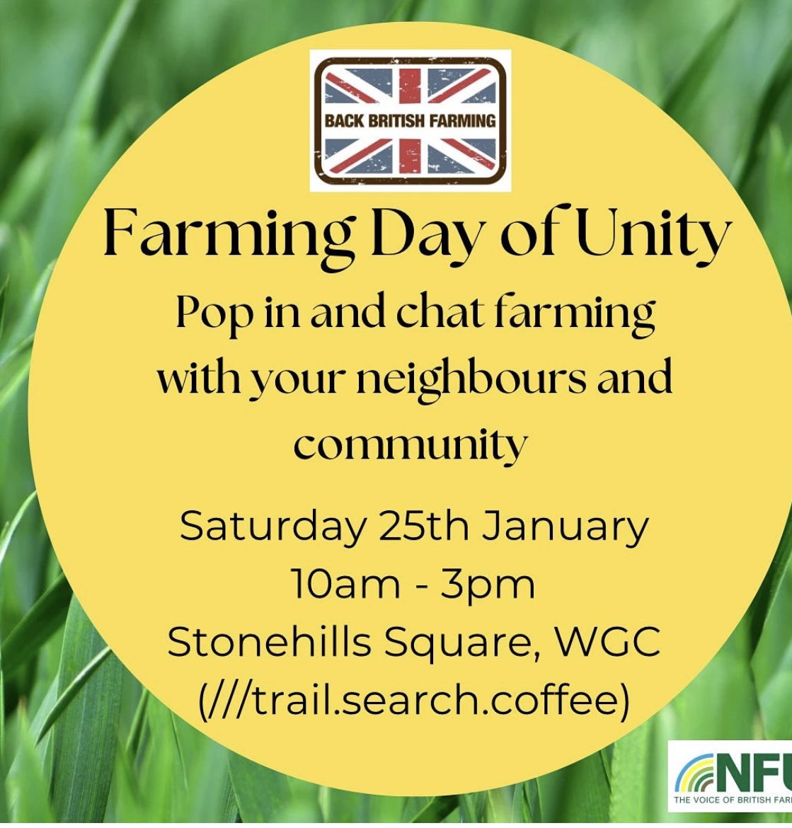 Join us at Stonehills Square today 10am-3pm if only for 30 minutes