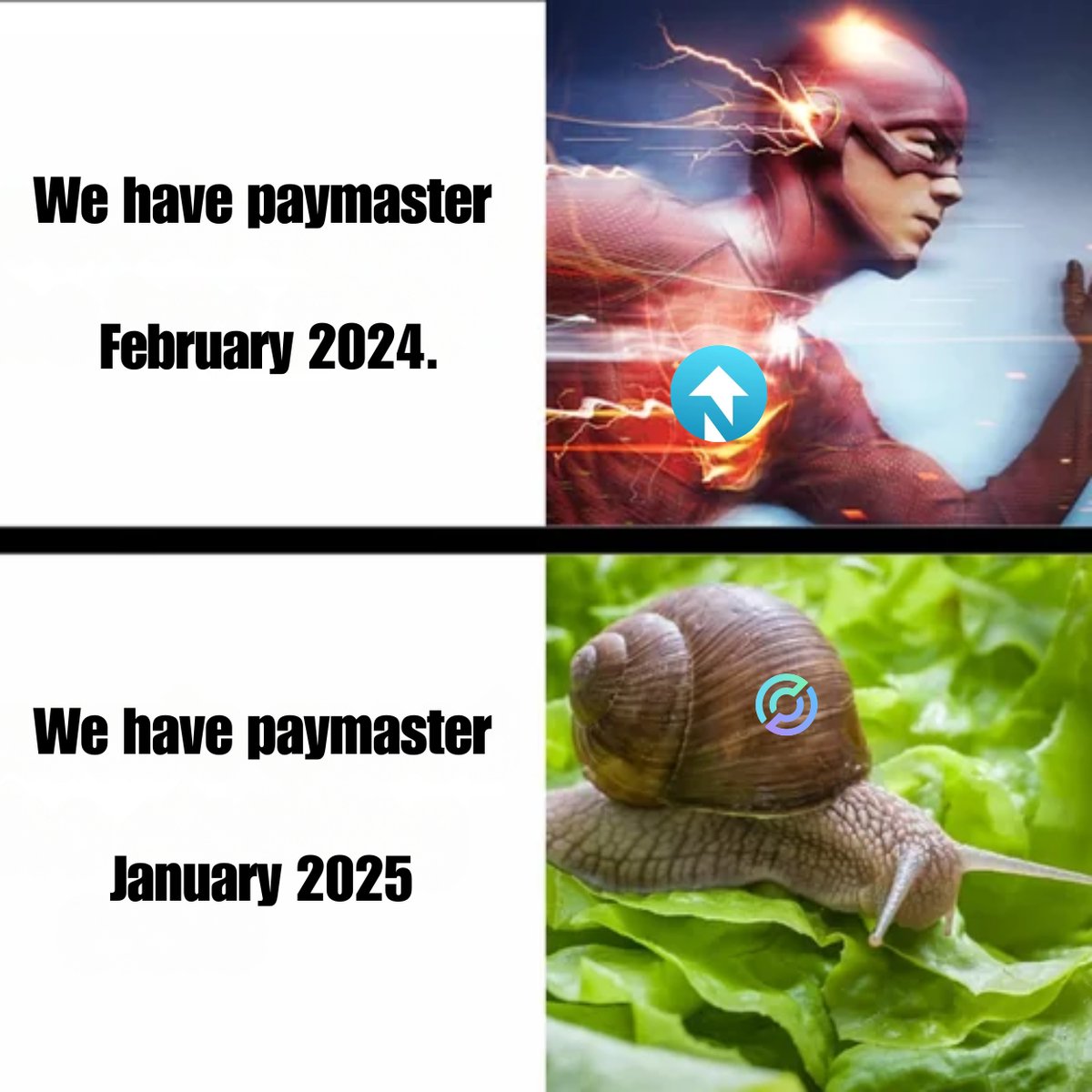 DinoMaxZK's tweet photo. #ZKgm
Correct me if I’m wrong, but haven’t I seen this tech (Paymaster) that @circle just announced somewhere before, almost a year ago? 👀👀👀
Could it have been on @zksync, by @Zyfi_org?
$ZK
#zkSync
#zksyncignite
#ZKstrong
$ZFI
#zyfi
#paymaster