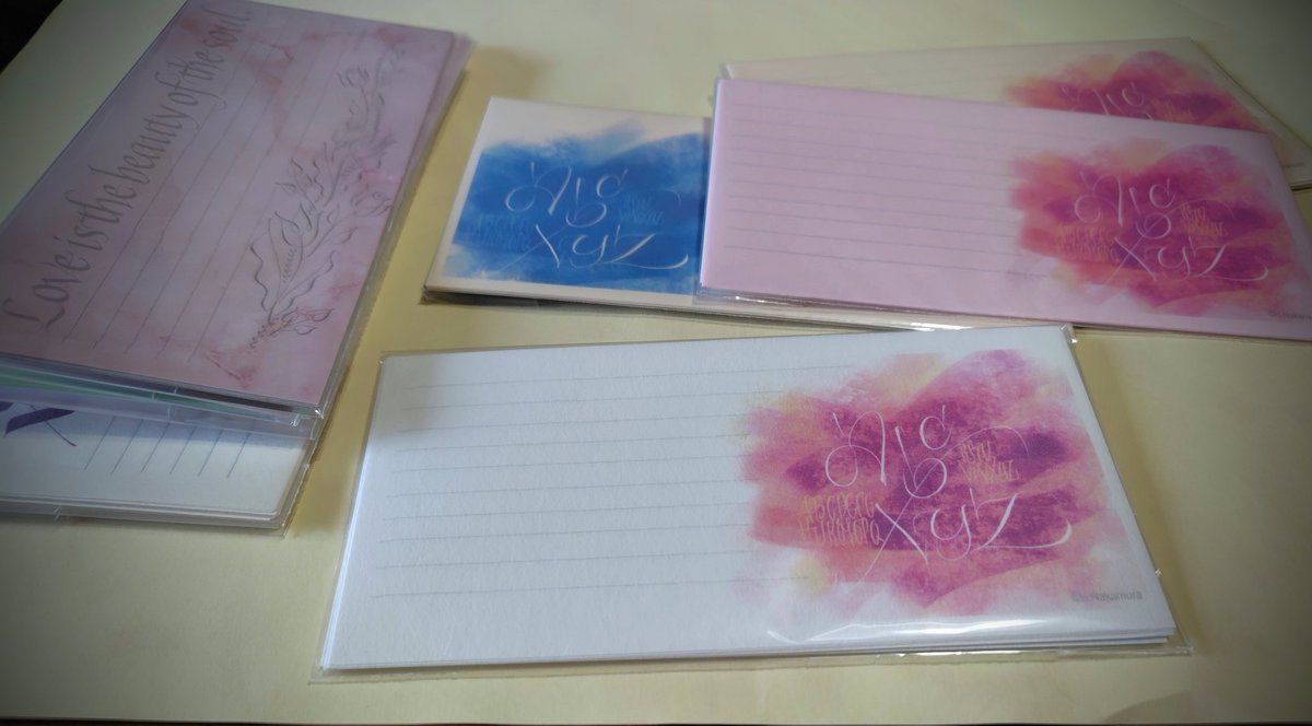 HNCalligraphy's tweet photo. 【告知ー販売物②】#PointedPenVariations
第6回大阪教室展
2025年2/13㈭〜17㈪
11:00~19:00(最終日17:00)
芝田町画廊 芝田2-9-19イイノ㌱1F
一筆箋(ミニ便箋)もデザイン複数✌ https://t.co/iYZnLn3RmH