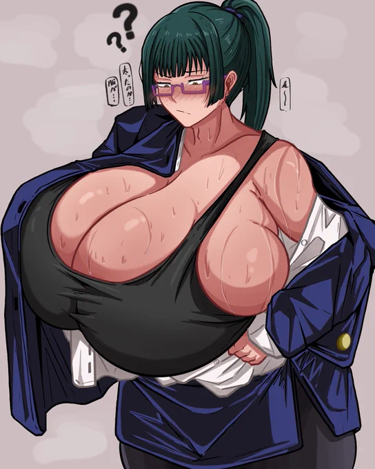 服が着れなくなる真希さん 