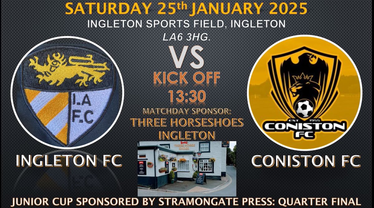 Ingleton FC tweet media