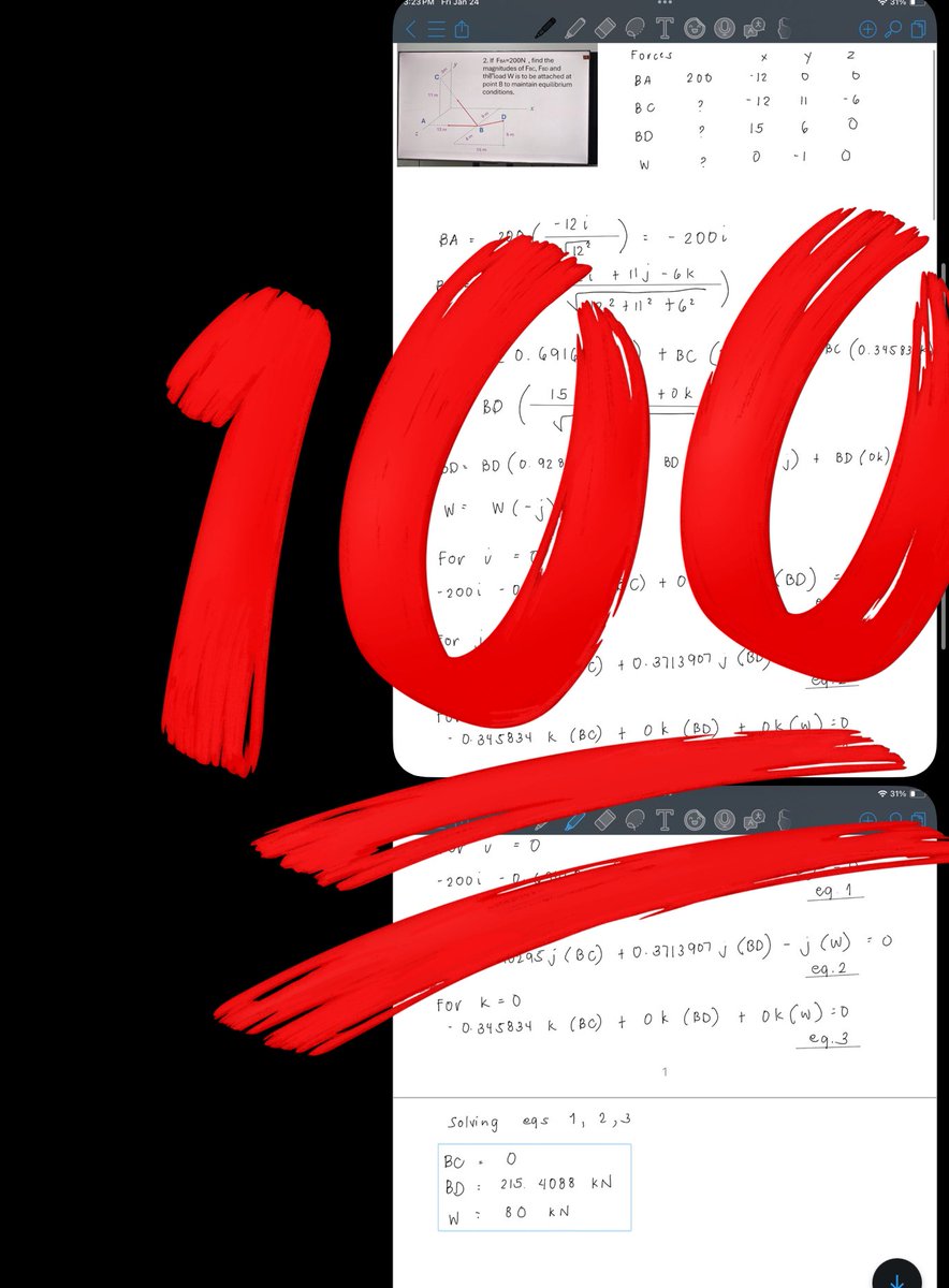 fnl_comms's tweet photo. Statics of Rigid Bodies timed quiz done!
#fnlcomms
statics of rigid bodies mechanics of deformable bodies calculus theory of structures autocad staad steel hydraulics dynamics rcd fluid mechanics algebra geotechnical engineering civil engineer exam quiz https://t.co/e8eF1XV1OP