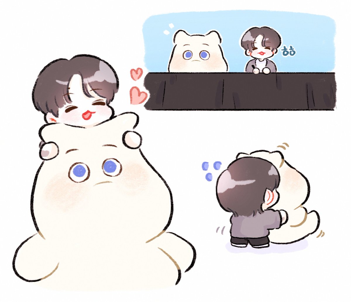 BG___rr's tweet photo. 무민 쥔이💙💙💙 https://t.co/g5ArtcUkNZ
