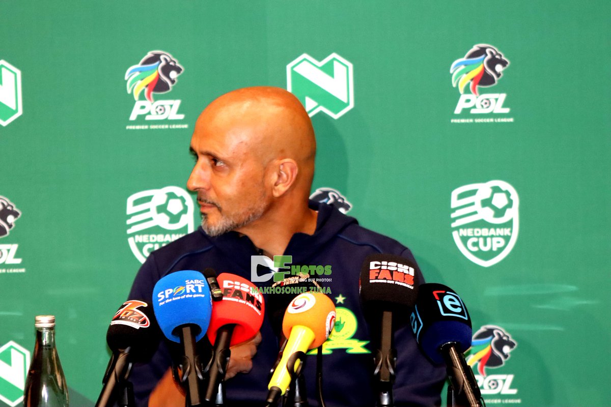 Pre-Match Press Conference with Mamelodi Sundowns coach Miguel Cardoso ahead of their game against Sibanye Golden Stars at Loftus Versfeld Stadium on Saturday, 25 January 2025. #DiskiFhotos #NedbankCup #MamelodiSundowns #MiguelCardoso #LoftusVersfeldStadium #GoldenStars #Nedbank