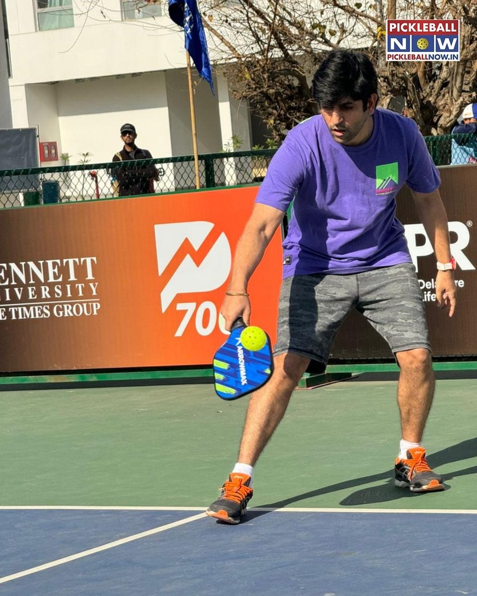 ZoomTV's tweet photo. Rohit Chadda (President and COO Digital, Times Network), brings his A-game to the pickleball court.
#IPA #PickleballTournament #PickleballRules #GameOn #PickleballLife #PlayToWin #PickleballCommunity #PickleballTips #SetMatchWin #PickleballLife https://t.co/IKsxXFYbF6