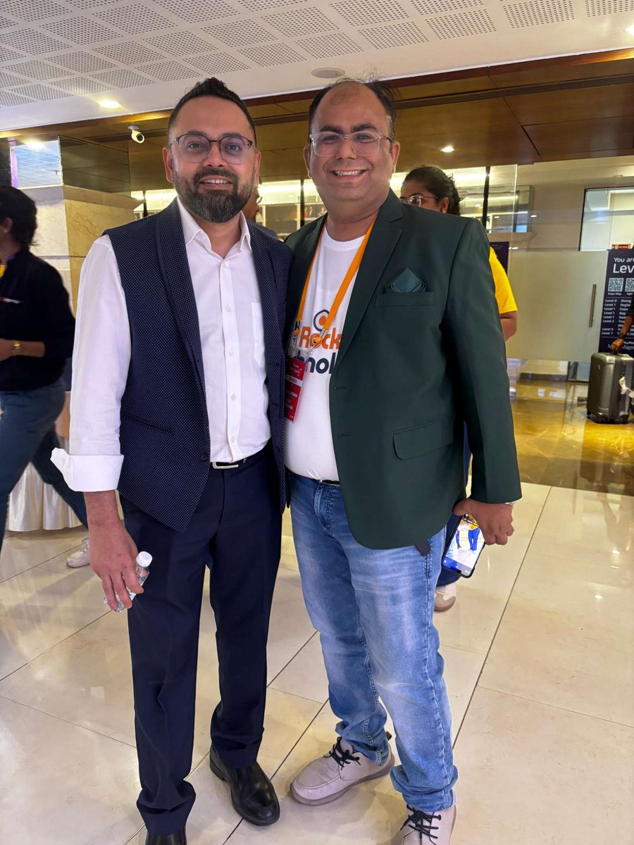 RockTechnolabs's tweet photo. The Rock Technolabs team had a great time connecting with @IvanChepurnyi  @vatsalshah  and Alexander Haivaronski at @MeetMagentoIN 2025, Day 2!

#MM25IN #MagentoCommunity #Ecommerce #RockTechnolabs #Magento #Pune https://t.co/sDBc18vRll