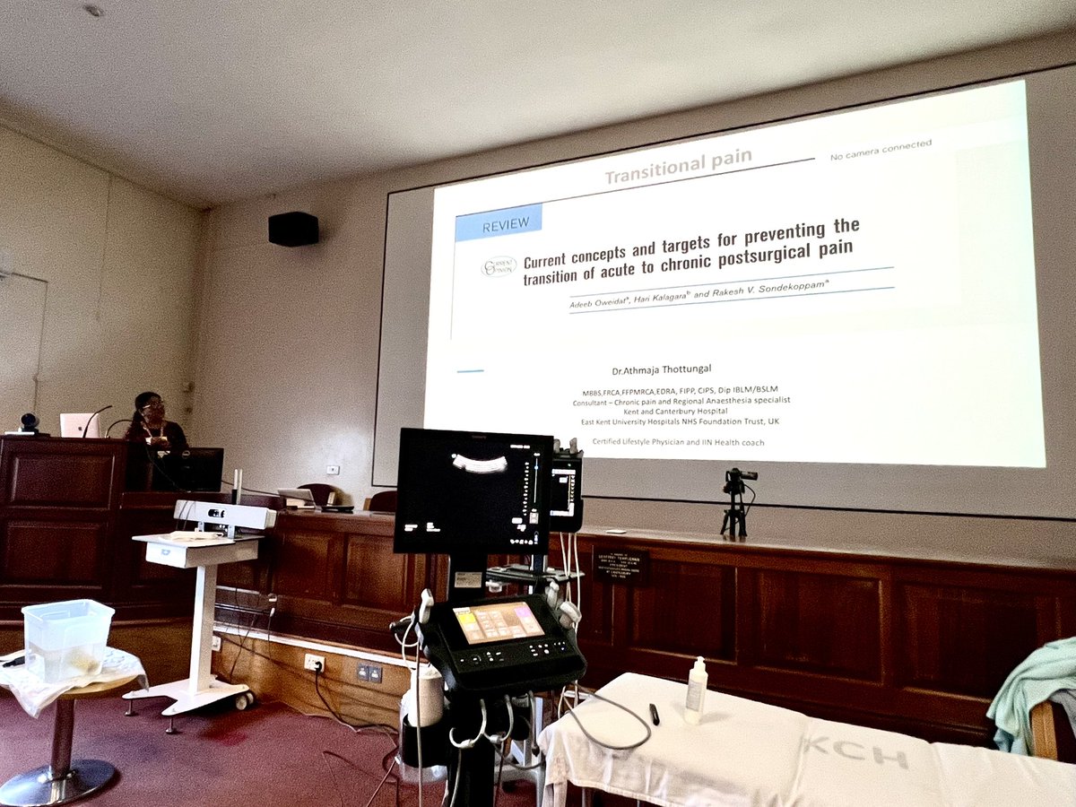 Kuda - theBZARdoctor (@thebzardoctor) on Twitter photo Another excellent Pain Medicine talk on how to prevent Transitional Pain by our organiser herself <a href="/athmathottungal/">Athmaja Thottungal</a> Celebrating the 2nd #WDRAPM2025
<a href="/ESRA_Society/">ESRA | European Society of Regional Anaesthesia</a> <a href="/RegionalAnaesUK/">RA-UK</a>
<a href="/EKHUFT/">East Kent Hospitals</a> <a href="/DrAthmaLife/">Dr. Athmaja Thottungal</a> Another excellent Pain Medicine talk on how to prevent Transitional Pain by our organiser herself <a href="/athmathottungal/">Athmaja Thottungal</a> Celebrating the 2nd #WDRAPM2025
<a href="/ESRA_Society/">ESRA | European Society of Regional Anaesthesia</a> <a href="/RegionalAnaesUK/">RA-UK</a>
<a href="/EKHUFT/">East Kent Hospitals</a> <a href="/DrAthmaLife/">Dr. Athmaja Thottungal</a>