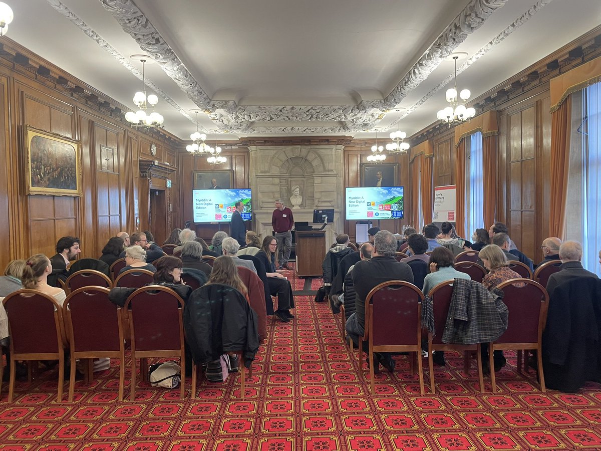 Barddoniaeth Myrddin (@prosiectmyrddin) on Twitter photo Croeso i gynhadledd Myrddin!
Welcome to the Welsh Merlin Conference!
Ystafell lawn yma yn Adeilad Morgannwg <a href="/cardiffuni/">Cardiff University</a> yn barod i ddechrau ar ein sesiwn gyntaf!
Join us on this thread and on our BLUESKY account @prosiectmyrddin.bsky.social for updates throughout the day Croeso i gynhadledd Myrddin!
Welcome to the Welsh Merlin Conference!
Ystafell lawn yma yn Adeilad Morgannwg <a href="/cardiffuni/">Cardiff University</a> yn barod i ddechrau ar ein sesiwn gyntaf!
Join us on this thread and on our BLUESKY account @prosiectmyrddin.bsky.social for updates throughout the day