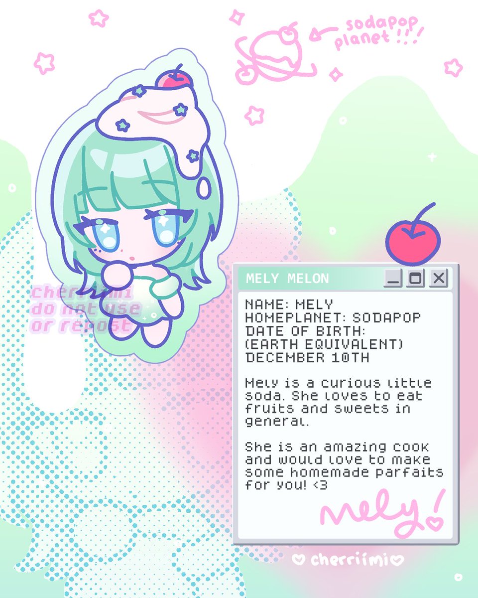 sodapop girls!🥤🍧🪐💫
which one would you adopt? 💙 