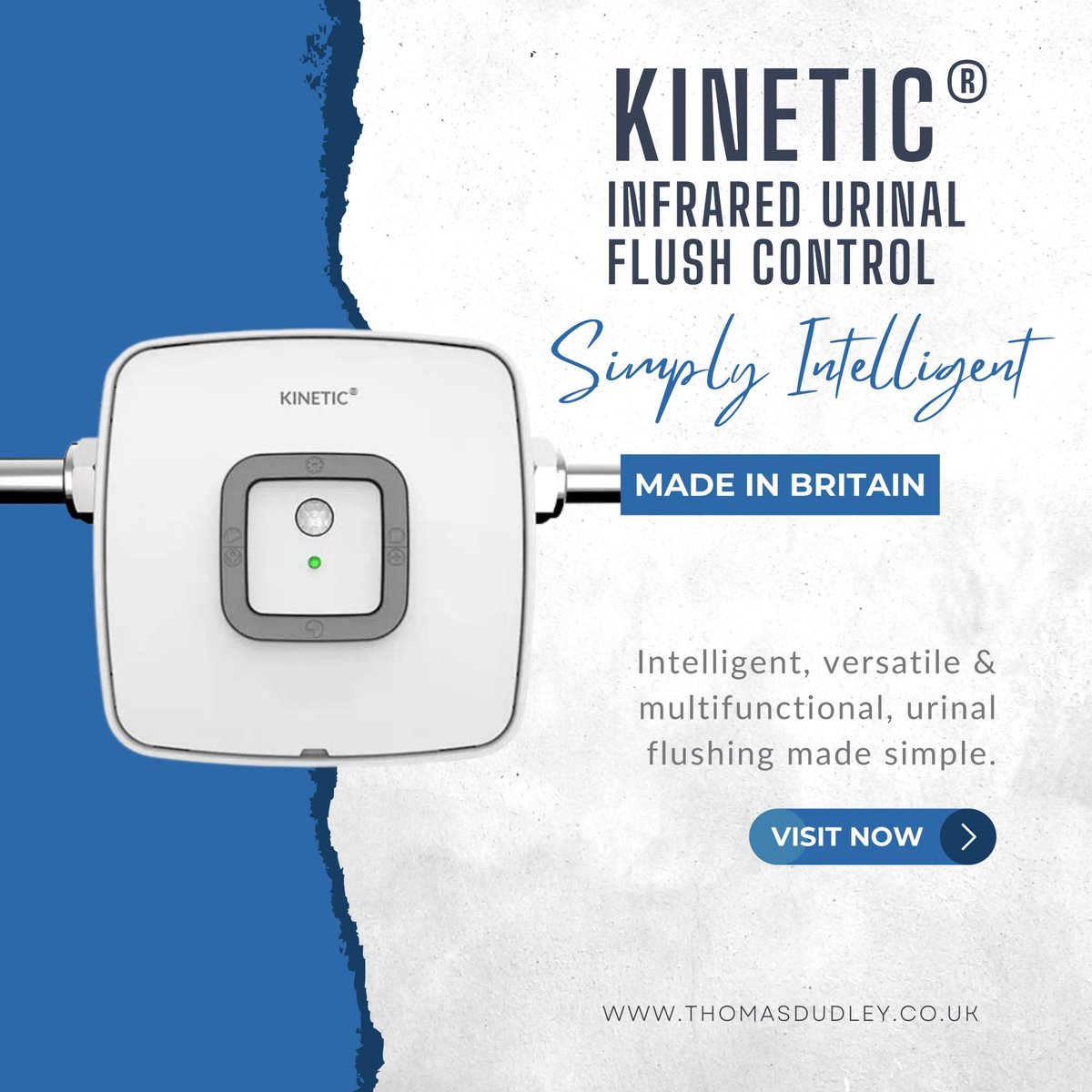 TD_Plumbing_'s tweet image. The Kinetic® has been designed to optimise the water management of automatic cisterns and multiple station urinal installations.

Find out more; okt.to/7VrRnP

#plumbing #intelligentcontrols #infrared #touchfree #hygeinic #quality #madeinBritain #ukmanufacturing