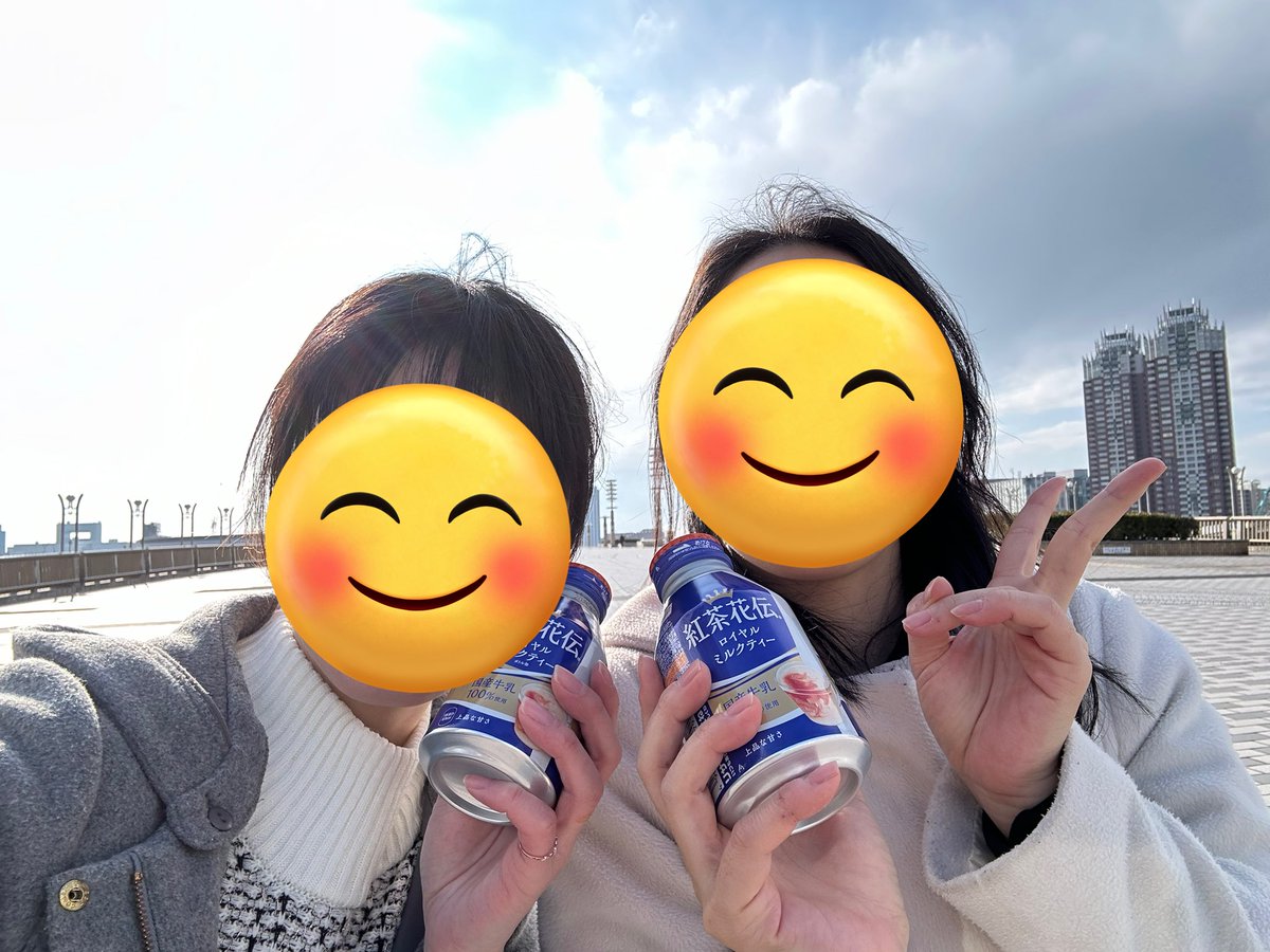 UWmv0q's tweet image. ミスチルごっこしてきた笑
風強かった😂
髪ぼさぼさ笑