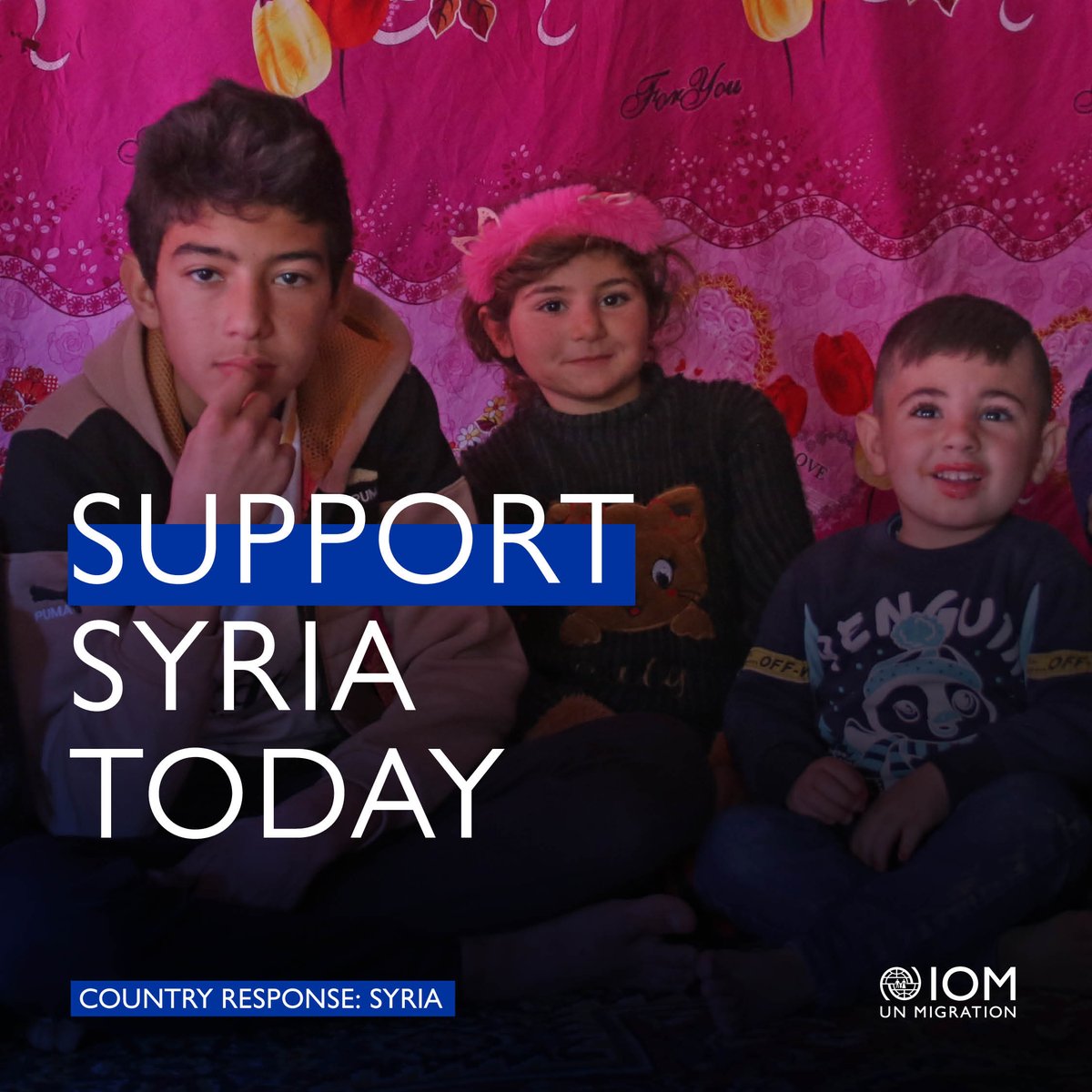 After nearly 14 years of conflict, humanitarian needs in #Syria are overwhelming. 
 
IOM appeals for support to provide much needed assistance to more than 1 million people affected across Syria. iom.int/Zco