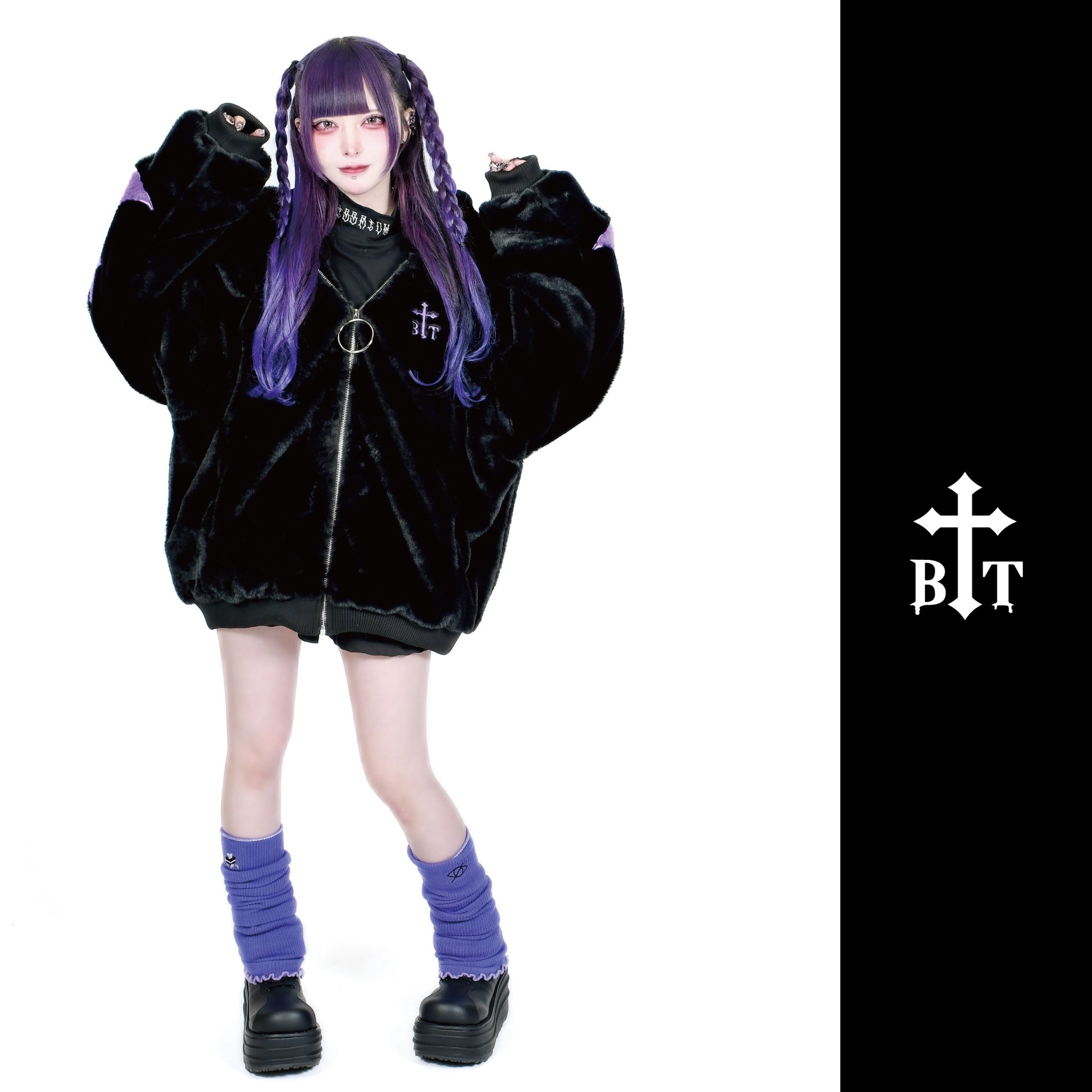 REFLEM - BRITTLE 「GUILTY」BIG スウェット 黒魅ららの通販