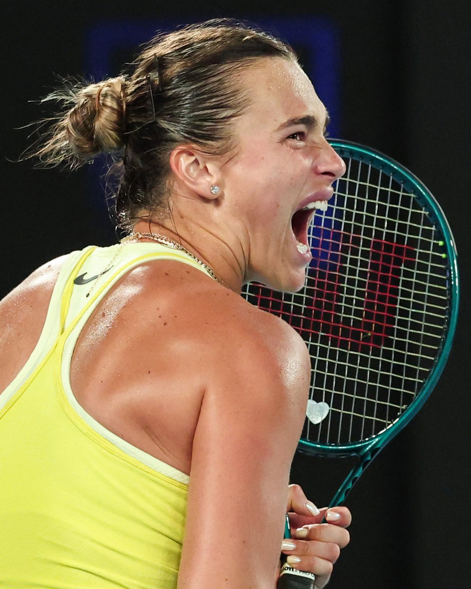 AustralianOpen's tweet photo. Pressure? What pressure! Comeback? What a comeback!

Into the decider 💥 https://t.co/jCssvpmLmV