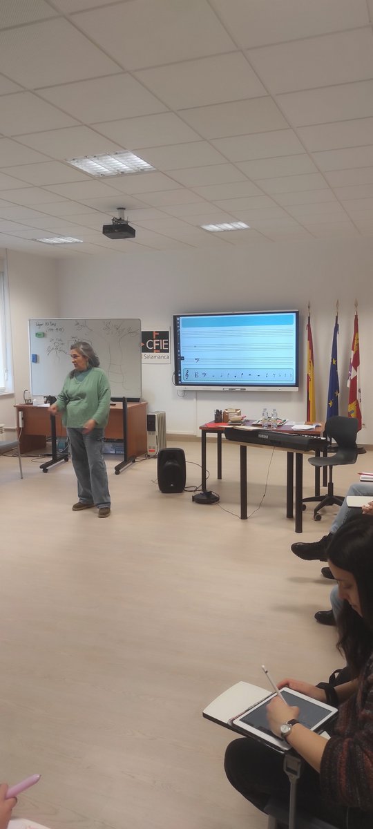 CFIESA_CTT's tweet photo. A lo largo del día llevaremos a cabo el CURSO NUEVOS CONTENIDOS PARA EL AULA DE MÚSICA (APROXIMACIÓN A LA PEDAGOGÍA WILLEMS)
@cfiesalamanca
#formaciónCyL https://t.co/FIumWdAUeg
