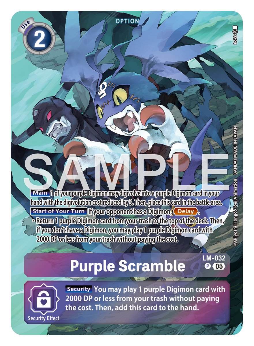 black option cards digimon LM-031 Scramble (AD01)  BAN-TYO TCG Black Scramble (LM Do you need to have
