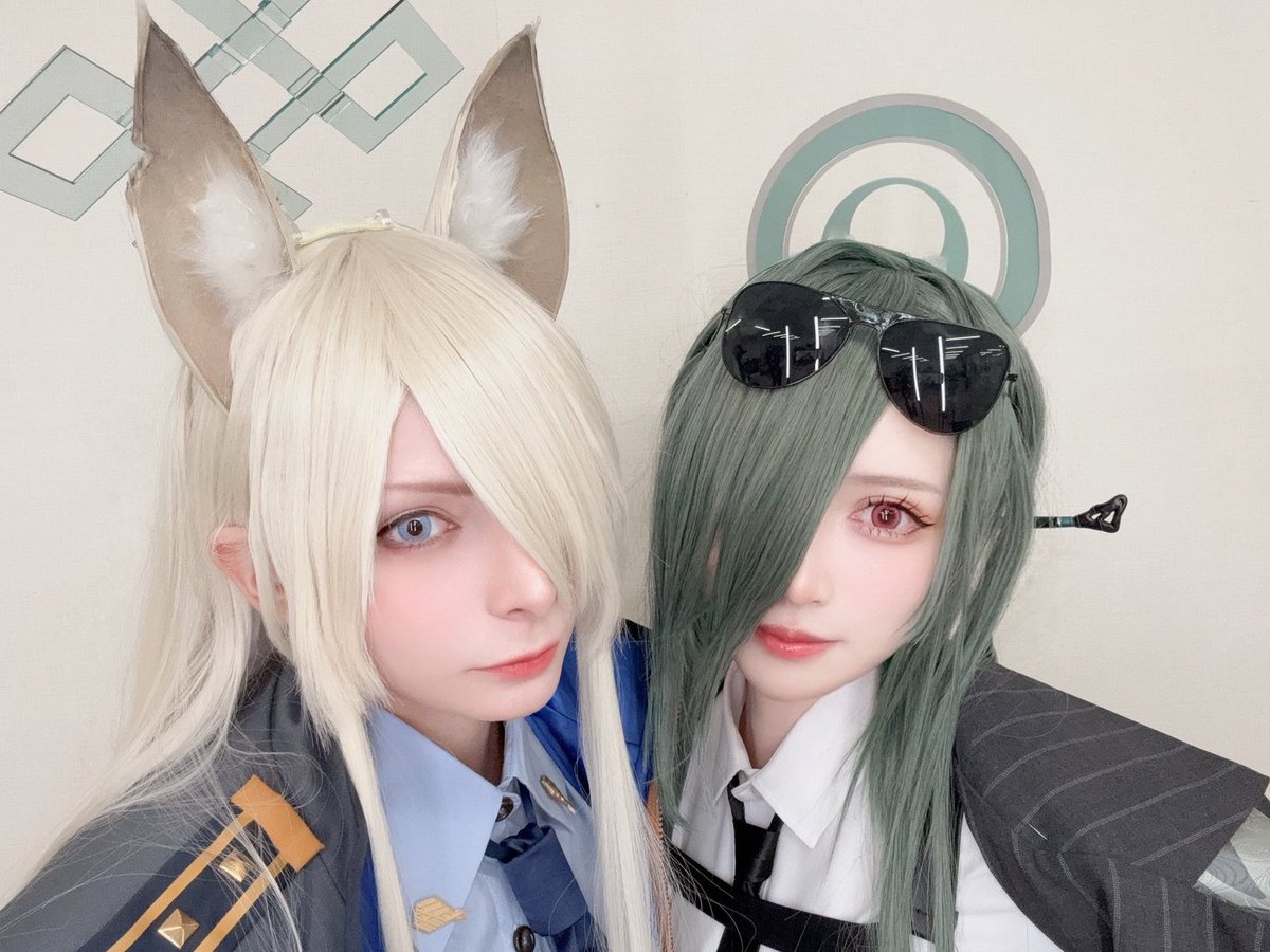 ホシノ、サオリ、カンナ、キララと
写真撮ってもらったぞ🕶✨️

#ブルアカふぇす2025 #ブルアカ https://t.co/JGBMrNmMbY
