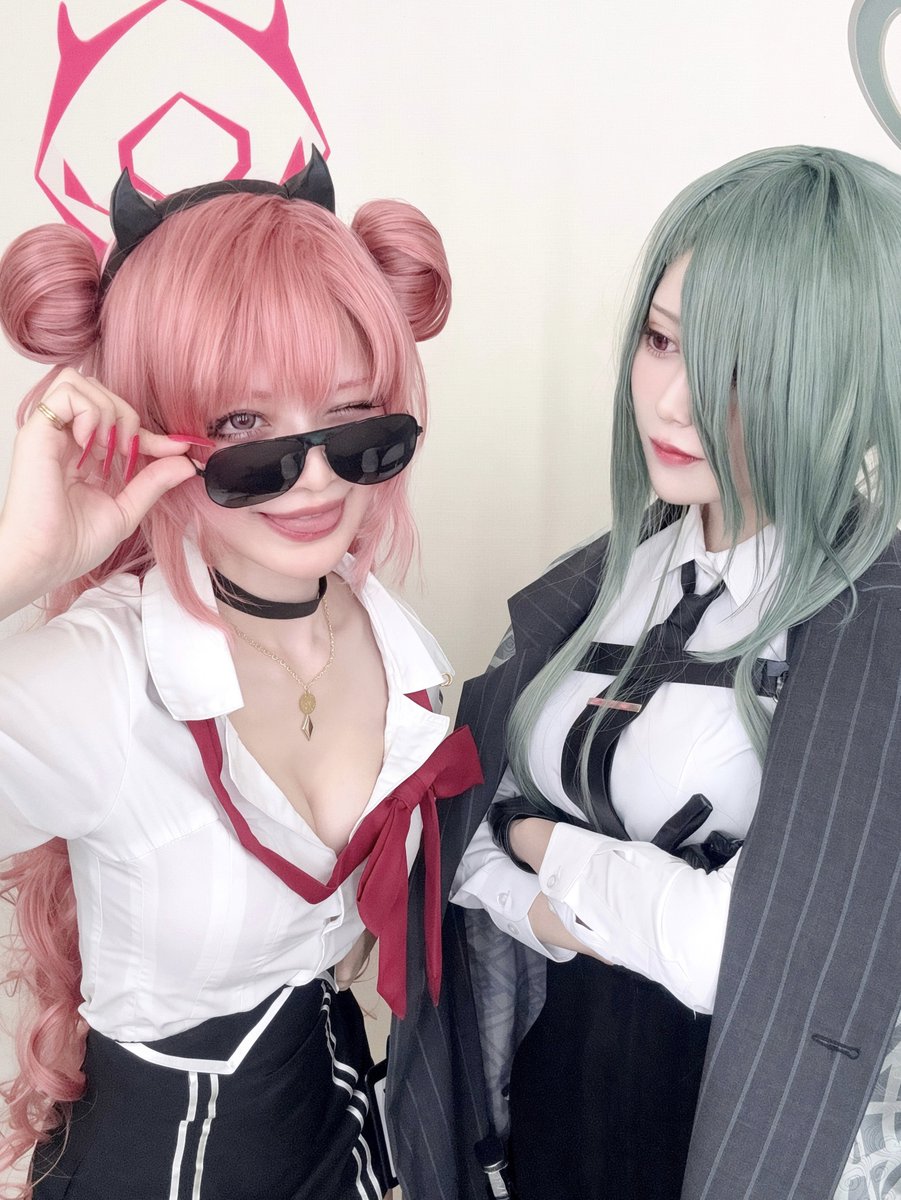 ホシノ、サオリ、カンナ、キララと
写真撮ってもらったぞ🕶✨️

#ブルアカふぇす2025 #ブルアカ https://t.co/JGBMrNmMbY