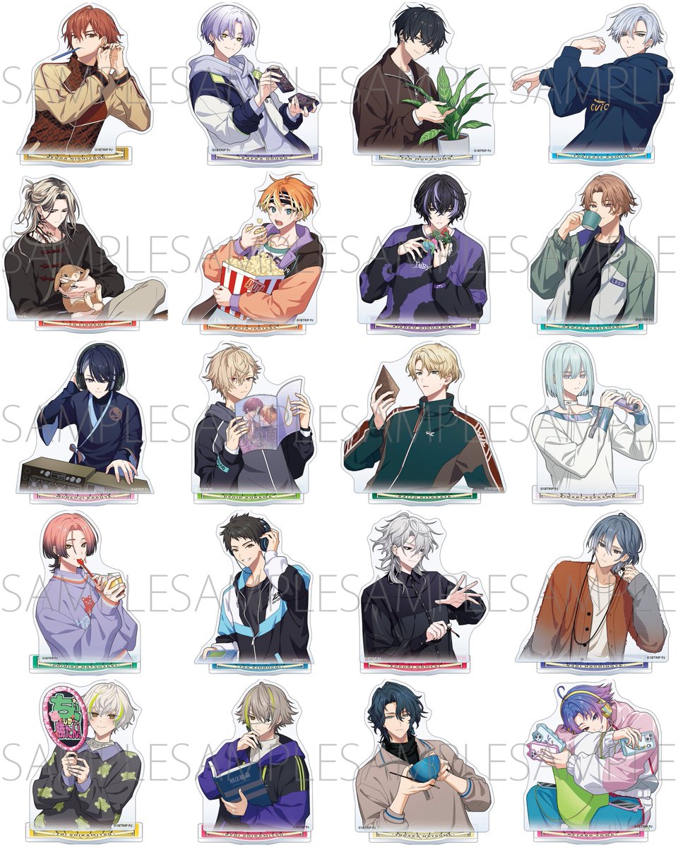 グッズ情報】 『18TRIP』アクリルスタンドやノーブルアート