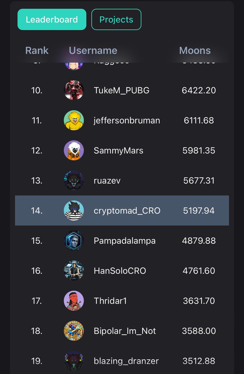 CryptoMADness 🦁👻 (@cryptomad_cro) on Twitter photo GM #crofam ☕️
I’m pushing hard on #Amplify
If you aren’t already using <a href="/wolfswapdotapp/">Wolfswap | Swap & Earn</a> to #Amplify your engagement and earn free $MOON join using my referral code:
CAYPJD42 GM #crofam ☕️
I’m pushing hard on #Amplify
If you aren’t already using <a href="/wolfswapdotapp/">Wolfswap | Swap & Earn</a> to #Amplify your engagement and earn free $MOON join using my referral code:
CAYPJD42
