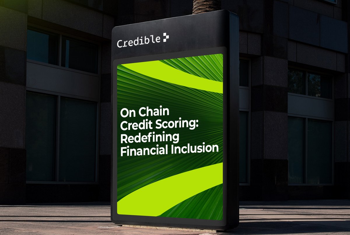 560 million crypto holders, many with ZERO credit access. On-chain credit scoring changes the game.

what happens when blockchain wallets become your credit profile?

Welcome to the era of on-chain credit scoring. 🧵