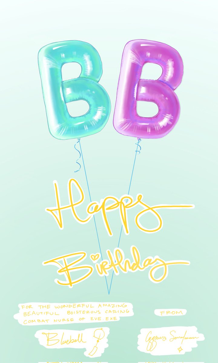 CygnusSonolumen's tweet image. I don&apos;t know how to draw portraits
but I can draw assets 〰️ 🤸‍♂️🤸‍♂️🤸‍♂️

Cute girls love balloons, right?

Please take this as a token
of my appreciation BB 🥺🫶🩵

╭┈┈┈┈┈📥┈┈┈┈┈╮
drive.google.com/file/d/1_d9Fns…
╰┈┈┈┈┈┈┈┈┈┈┈╯
#BBDay2025 #AssetsBell