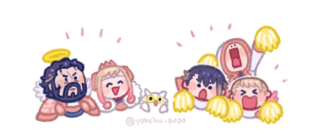 応援メンツ🐓🐓🦉🐥 🦭 🐣