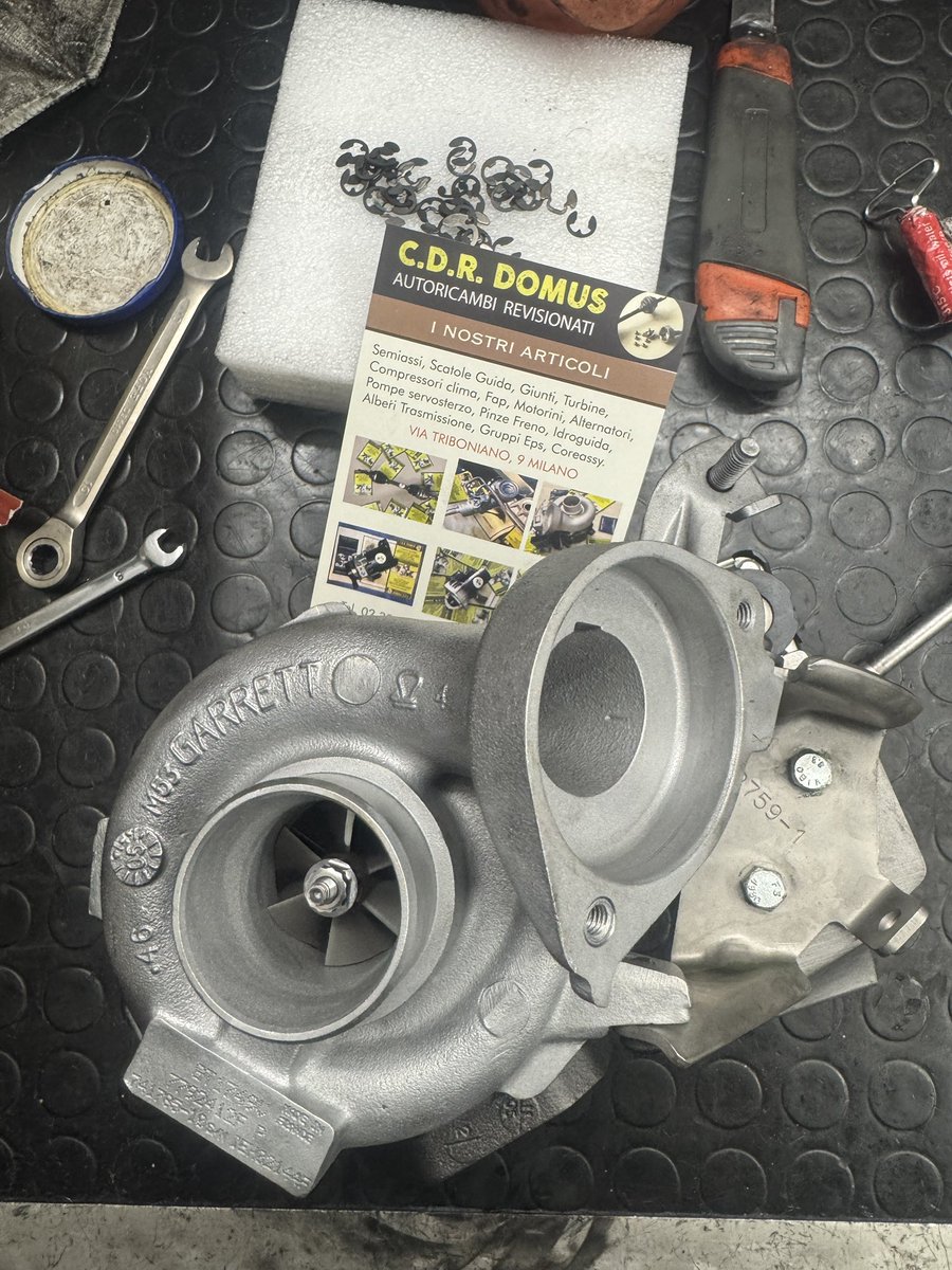 Revisionato's tweet image. Turbina Bmw