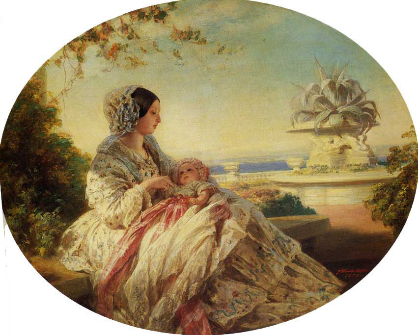FXWinterhalter's tweet photo. Queen Victoria with Prince Arthur https://t.co/LBoRa2cMOF https://t.co/GQ5As6qQxo