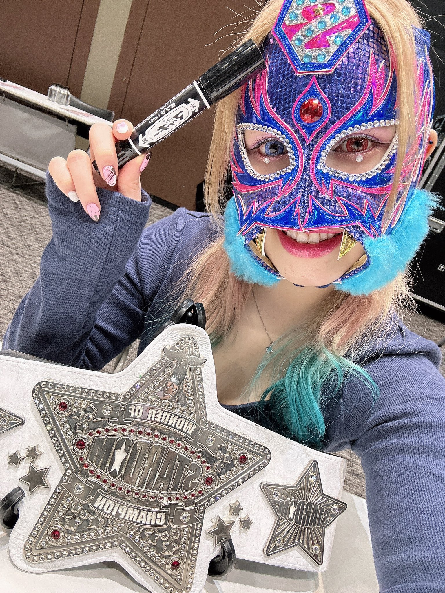 スターダム　ひめか　手形　サイン　写真　メッセージ スターダム ひめか 手形 サイン 写真 メッセージの通販 by