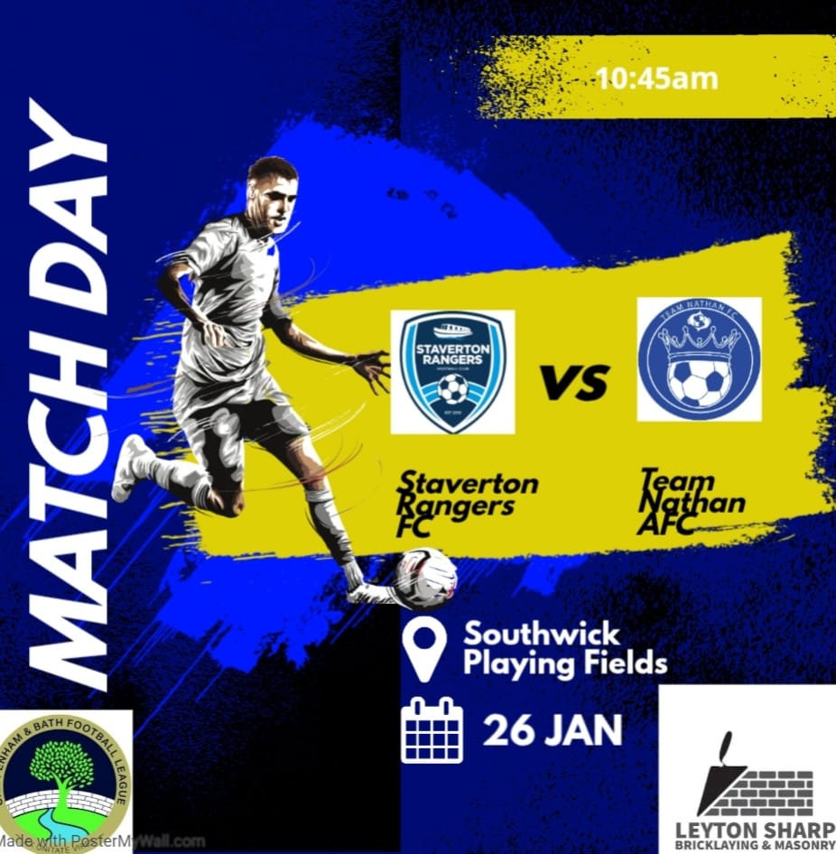 Back on the road &amp; heading back to Wiltshire way this weekend. Bottom vs second but we know it won't be no easy task against Staverton. 

Get behind TNFC 

LET'S GO NATHAN 💙💛