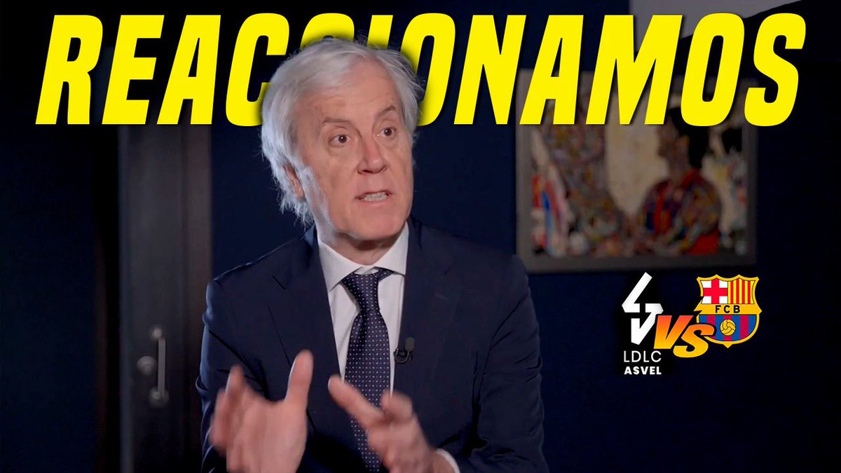 VIDEO DOBLE! 🔥🔥🔥
Reaccionamos a la derrota del <a href="/FCBbasket/">Barça Basket</a> ante <a href="/LDLCASVEL/">LDLC ASVEL</a> en jornada de <a href="/EuroLeague/">EuroLeague</a> y lo hacemos también con las declaraciones que hizo esta semana Josep Cubells.
Esperamos que os guste…

youtu.be/F4mYoUEGHAo?si…