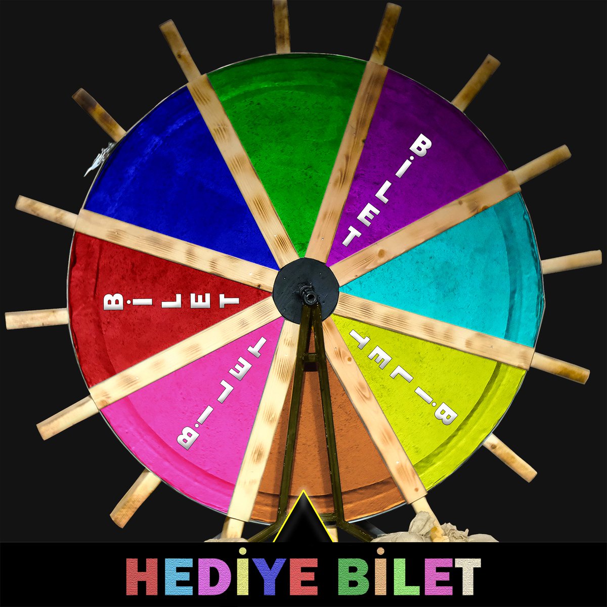 Çark dönüyor şanslı takipçilerimiz tiyatro bileti kazanıyor! 🎁🎉

1 Şubat Cumartesi 20:30'da Kadiköy Barış Manço Kültür Merkezindeki oyunumuz için 5 sanslı takipçimize çift kişilik bilet hediye ediyoruz.

Katılmak için: instagram.com/p/DFPjTgngcjg/…

#tiyatro
#etkinlik