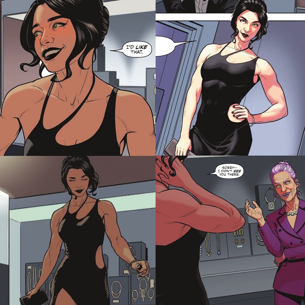 artofcatwoman's tweet photo. Selina Kyle should be ALWAYS drawn muscular https://t.co/e5MyrCPJ4L