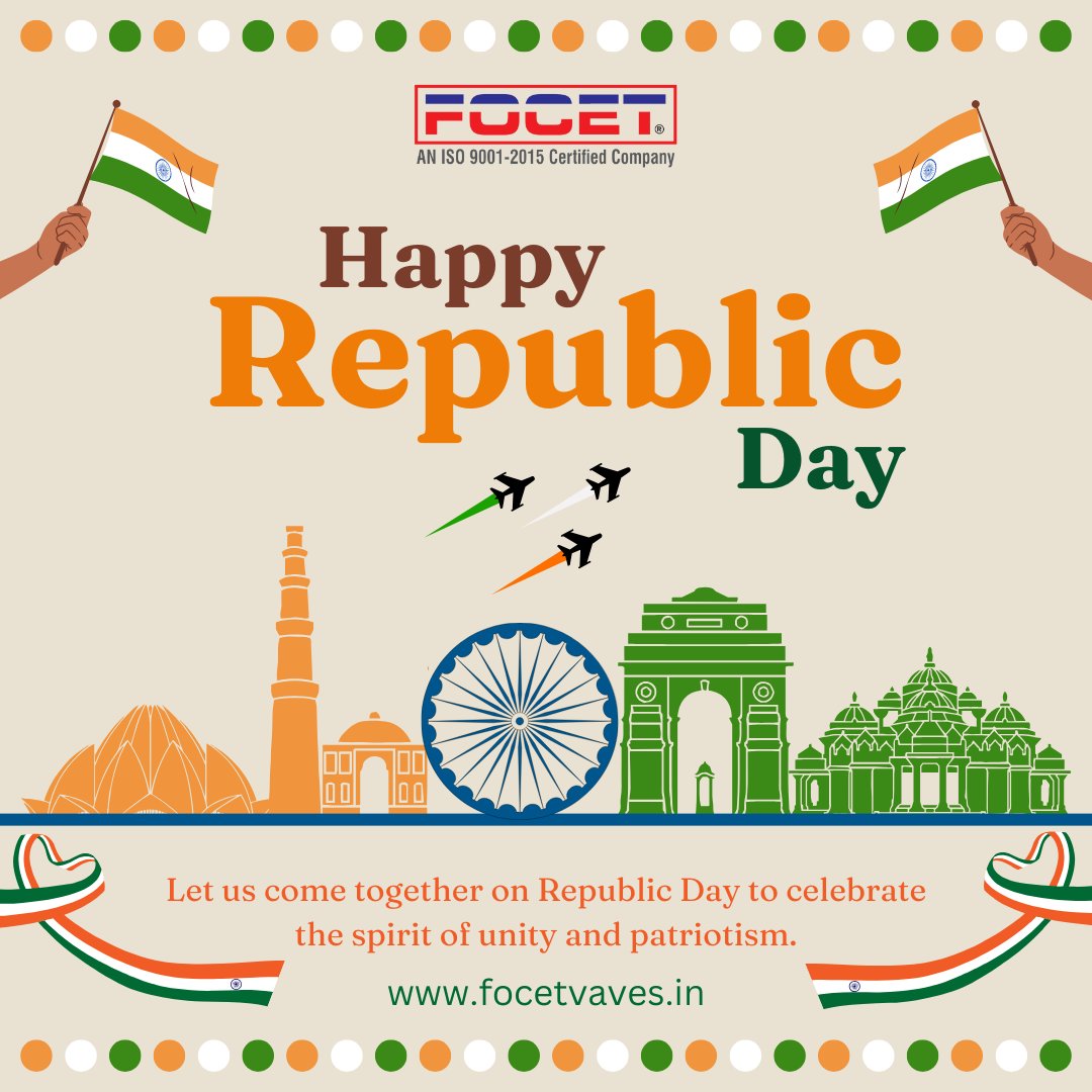 Focetvalve's tweet photo. Proud to be a part of this incredible nation. Wishing everyone a Happy Republic Day! Jai Hind!
Call us: +91 9898015326
visit us: https://t.co/myDpFg2N6b
#JaiHind #RepublicDay2025 #ProudIndian #FreedomFighters #UnityInDiversity https://t.co/oSruBHHfLZ