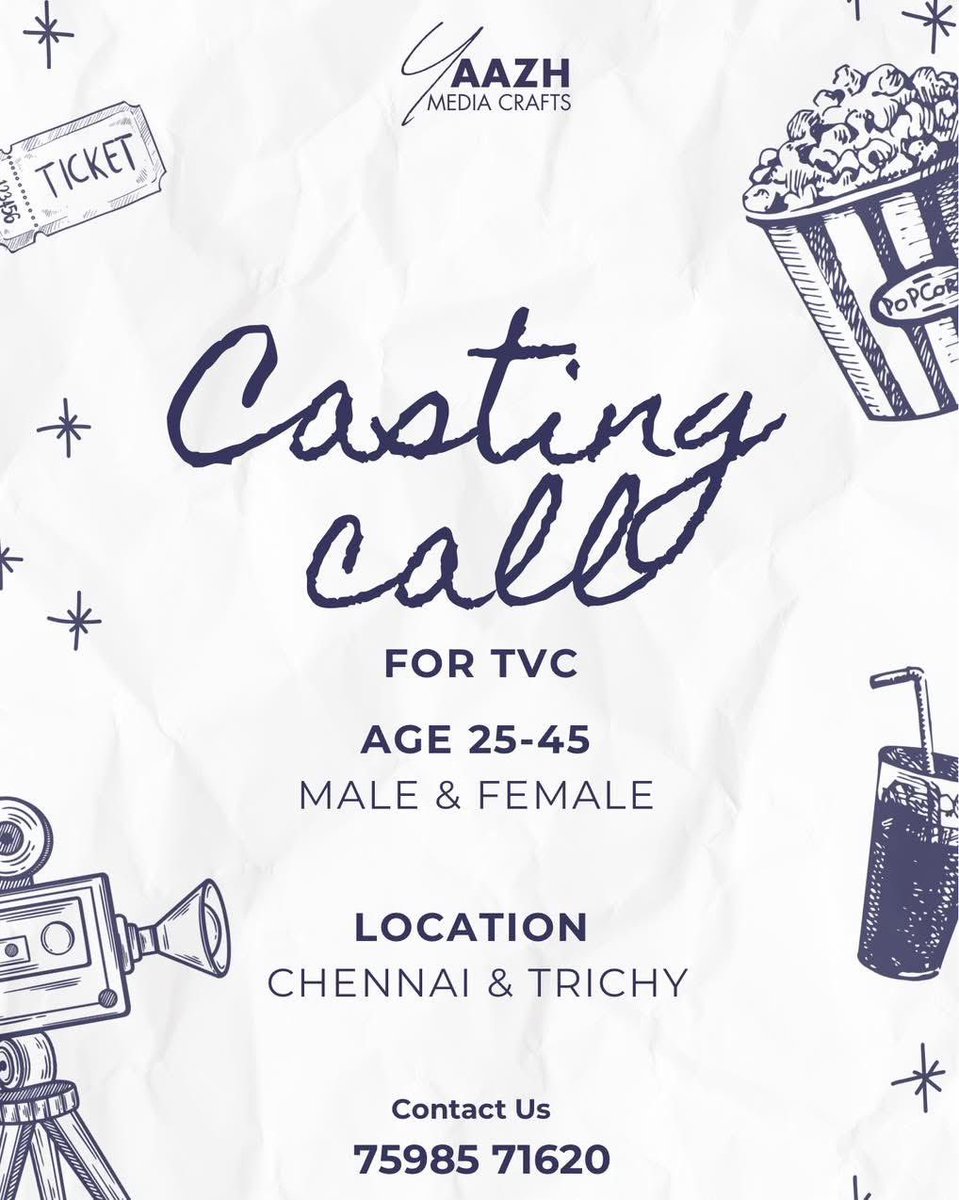 Casting Call Updates tweet media